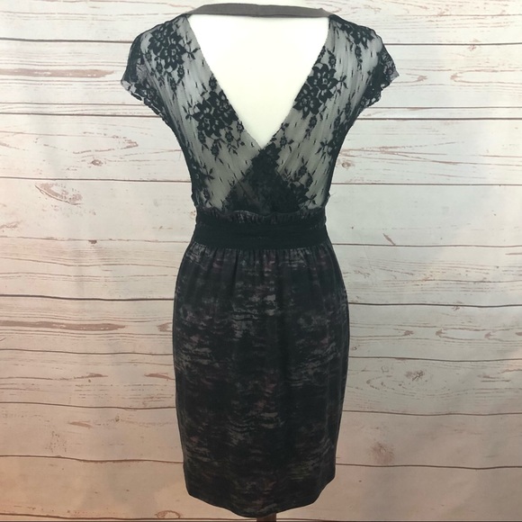 Free People Barracuda Studded Camo Lace Dress - Picture 8 of 12